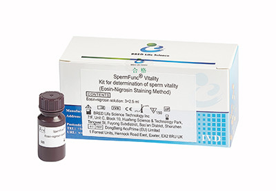 Solución de tinción de nigrosina de eosina para prueba de vitalidad de esperma 150T/Kit para detección