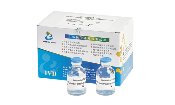 Medios de preparación de esperma esterilizados 1 UE/ml 100 ml/Kit Medios de gradiente de densidad