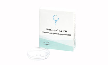 BreDevice® HA-ICSI - plato hialurónico de la selección de la esperma del ácido para ICSI