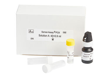 Kit de prueba de leucocitos de semen Kit de prueba de función de esperma de tinción de peroxidasa 40T / Kit