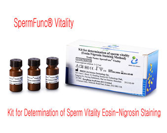 BRED-014 Kit de viabilidad de esperma Tinción de eosina nigrosina para evaluar la vitalidad de esperma