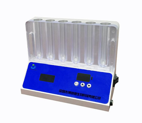 Calentador de tubos portátil con batería incorporada, alta precisión y lateral transparente para laboratorios de FIV