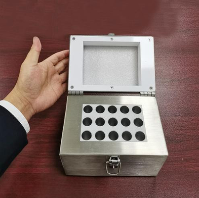 Caja de transporte portátil de calefacción por tubo