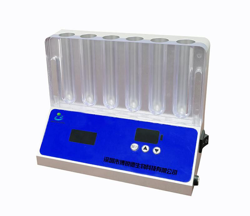 Calentador de tubos portátil con batería incorporada, alta precisión y lateral transparente para laboratorios de FIV